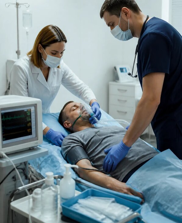 Медицинская помощь при судорогах после запоя в Шатуре