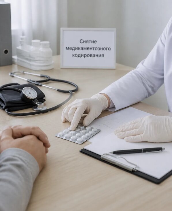 Снятие медикаментозного кодирования в Шатуре от 5122 р. | Медзона